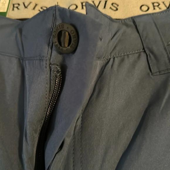 NWT Orvis Men's Tech Shorts Navy Blue Size 32 - Picture 7 of 7